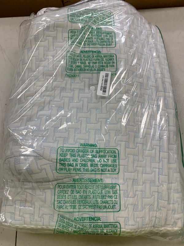 Photo 1 of Elviros Cervical Memory Foam Pillows for Neck and Shoulder Pain, Ergonomic Orthopedic Sleeping Support Pillow for Side Sleepers, Back and Stomach Sleepers (Soft)