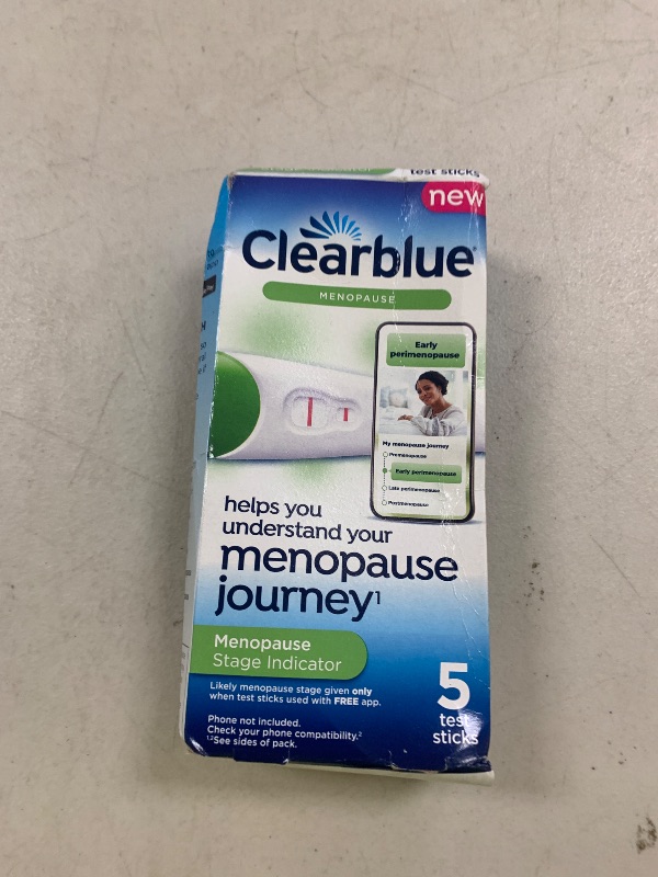 Photo 1 of Clearblue Menopause Stage Indicator, 5 Ct