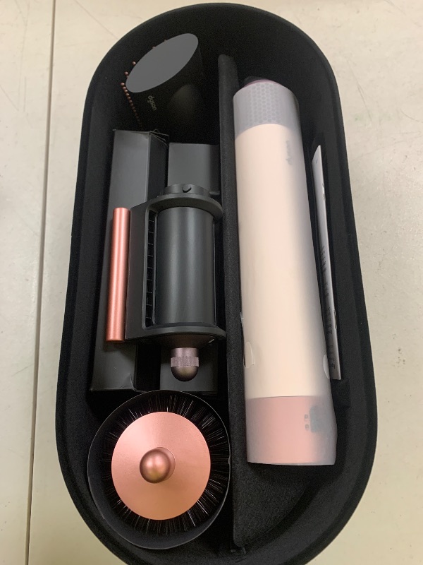 Photo 1 of Dyson Airwrap i.d.™ Multi-Styler and Dryer Straight+Wavy in Ceramic Pink and Rose Gold