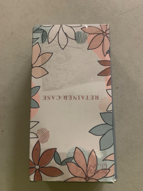 Photo 1 of 2 Pack Retainer Case with Vent Holes, stocking stuffers for gift women men ,Compatible with Invisalign,Night Guards,and Mouth Guards Case - Includes Storage Bag,Slim Aligner Remover Tool Black Pink