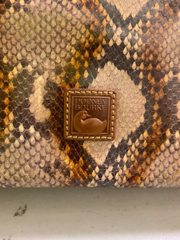 Photo 1 of Dooney & Burke Snakeskin purse 