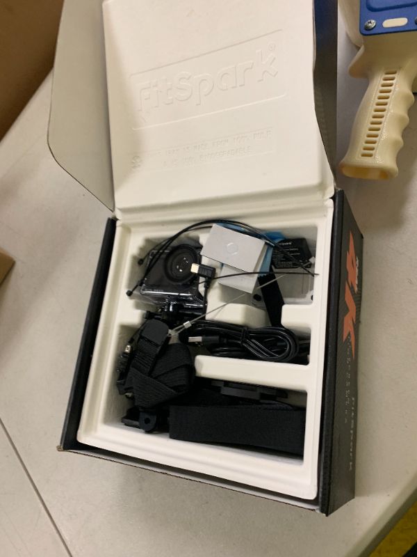 Photo 1 of FitSpark Eagle i15 ProMax Real 4k30FPS 20MP WiFi Action Camera Touch Screen EIS Stabilization Dual Screens Underwater Waterproof Sports Camera, 2 Batteries, Dock, External Microphone, Accessories Kit