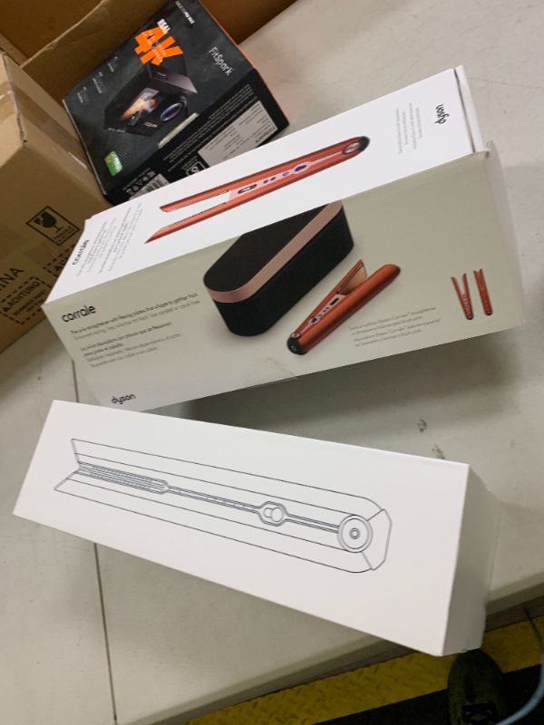 Photo 1 of Dyson Special Edition Corrale™ Styler Straightener in Strawberry Bronze and Blush Pink with Dyson-Designed Presentation case