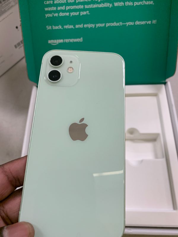 Photo 1 of Apple iPhone 12, 128GB, Green - Unlocked (Renewed Premium)