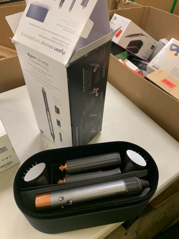 Photo 1 of Dyson Airwrap™ Multi-Styler Complete Long, Nickel/Copper