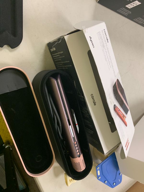 Photo 1 of Dyson Special Edition Corrale™ Styler Straightener in Strawberry Bronze and Blush Pink with Dyson-Designed Presentation case
