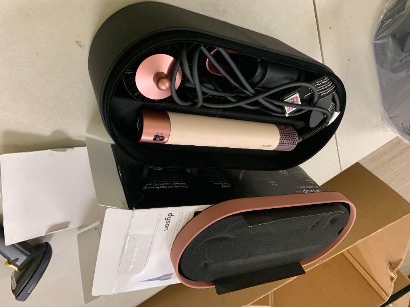 Photo 1 of Dyson Airwrap i.d.™ Multi-Styler and Dryer Straight+Wavy in Ceramic Pink and Rose Gold
