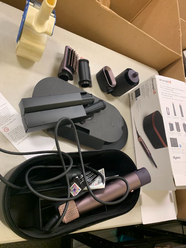Photo 1 of Dyson Limited Edition Airwrap i.d.™ Multi-Styler and Dryer Straight+Wavy in Jasper Plum