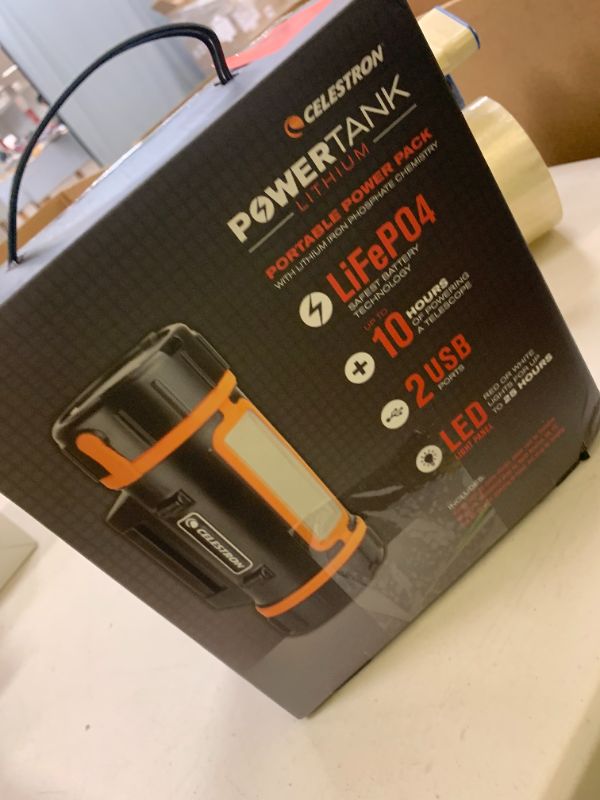 Photo 1 of Celestron PowerTank Lithium Iron Phosphate, 86.4 WH
