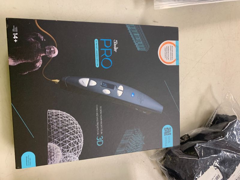 Photo 1 of 3Doodler PRO(2025) 3D Printing Pen, Design and Prototyping Tool for Creative Professionals, Includes Speciality Plastic Materials, Interchangable Nozzle Set and More