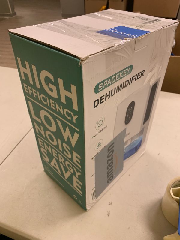 Photo 1 of Dehumidifier, 106 OZ Water Tank (1000 sq.ft) Dehumidifiers for Home, Quiet Dehumidifier for Bathroom Bedroom Basement RV with Timer Setting, Auto Shut Off, 7 Colors LED Light, Sleep Modes, White
