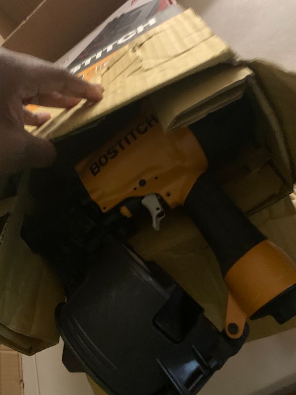 Photo 1 of BOSTITCH Coil Siding Nailer, Pneumatic Siding Nail Gun, 1-1/4-Inch to 2-1/2-Inch, 15 Degree (N66C)
