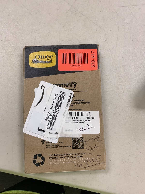 Photo 1 of OtterBox iPhone 16 Plus Symmetry Series Clear Case - Clear