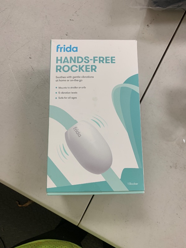 Photo 1 of Frida Baby Hands-Free Stroller Rocker Device with 5 Vibration Levels, Universal Stroller Accessories, Rechargeable Portable Rocker for Cribs & Strollers, Water-Resistant Baby Soother