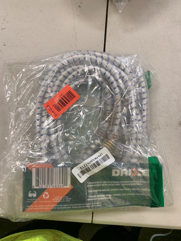 Photo 1 of 3 Pack 72-Inch Long Bungee Cords, Heavy Duty Bungee Straps With Durable Metal Hooks for Bikes, Camping, Outdoors, Great for Tie Downs, and Secure Your Cargo, Weatherproof, Abrasion Resistant - Ram Pro