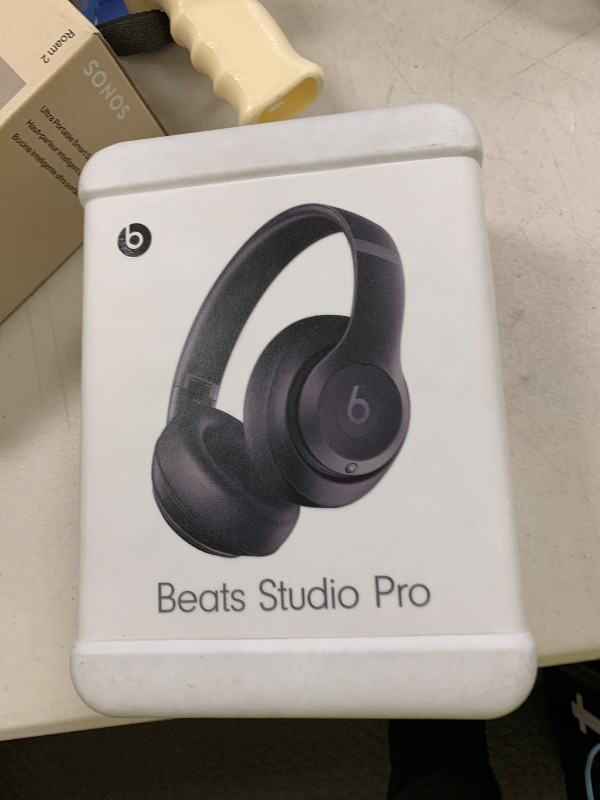 Photo 1 of Beats Studio Pro - Wireless Bluetooth Noise Cancelling Headphones - Personalized Spatial Audio, USB-C Lossless Audio, Apple & Android Compatibility, Up to 40 Hours Battery Life - Black