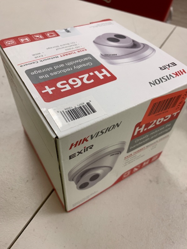 Photo 1 of Hikvision Camera DS-2CD2343G0-I 4mm Turret IP67 4MP 4MM WDR IR POE/12 Retail