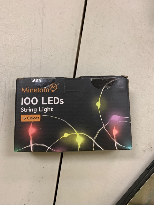 Photo 1 of Fairy Lights- 33 FT 100 LED String Lights with Remote, 16 Colors & 6 Holiday Colors Changing Fairy Lights, Valentines String Lights with Timer, Fairy Lights for Bedroom Indoor Party Decoration