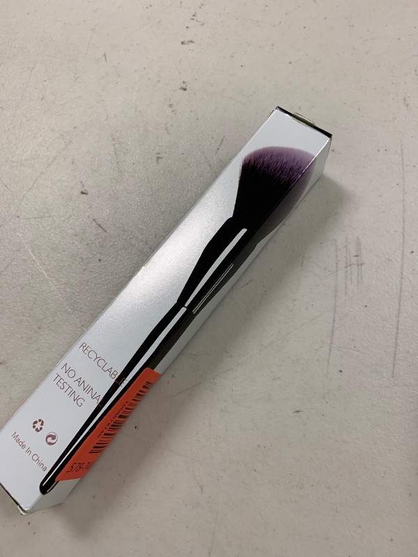 Photo 1 of Large Powder Brush: Luxurious Foundation Brush, Professional Makeup Brush For Blending Liquid, Cream and Flawless Powder, Buffing, Blending, Vegan Makeup Tool With Cruelty-Free Bristles