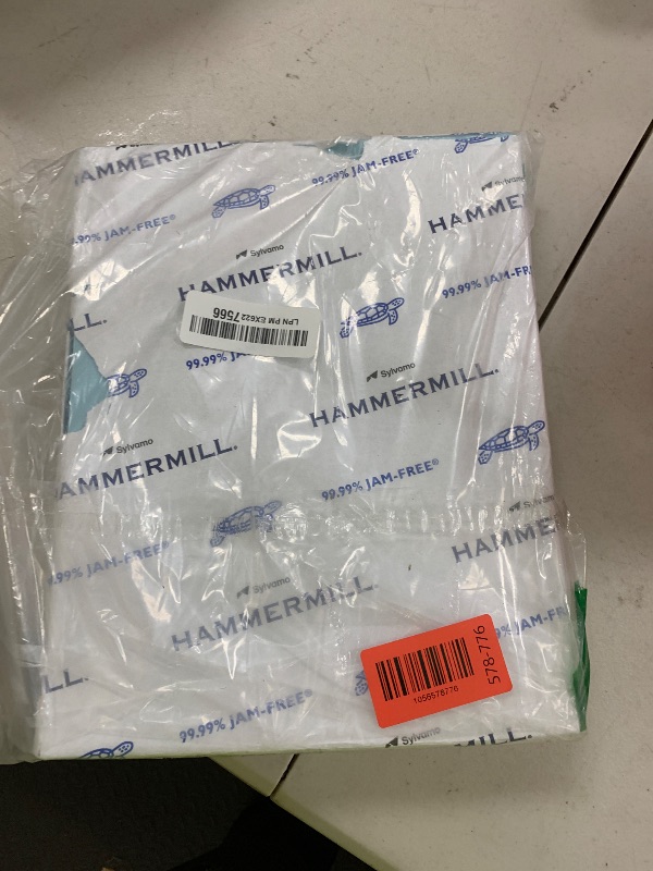 Photo 1 of Hammermill Colored Paper, 20 lb Blue Printer Paper, 8.5 x 11-1 Ream (500 Sheets) - Made in the USA, Pastel Paper, 103309R