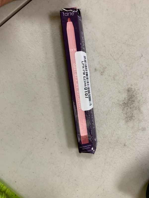 Photo 1 of tarte maracuja juicy lip liner – Creamy, Matte, Lip Liner with Hyaluronic Acid with Vitamin E, Vegan & Cruelty-Free