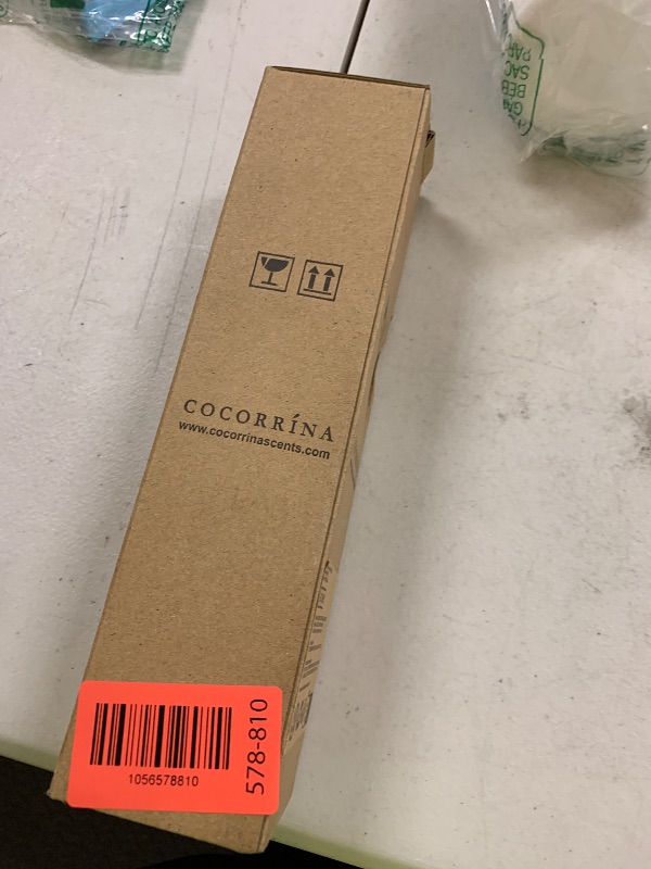 Photo 1 of Cocorrína Clean Linen Scented Reed Diffuser Oil with 8 Sticks Fragrance for Bedroom, Bathroom, Oil Diffuser, Home Décor, 6.7 fl oz. (200 ml)