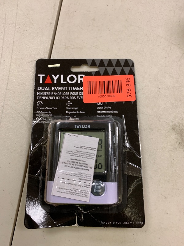 Photo 1 of Taylor Dual Event Timer