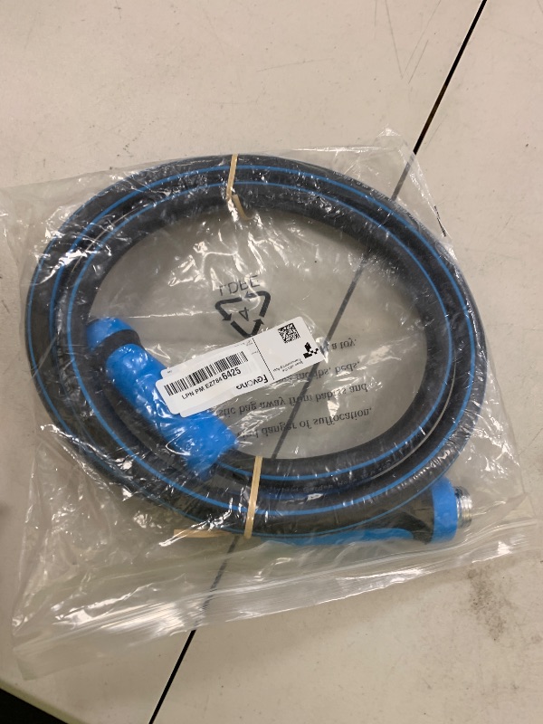 Photo 1 of Fevone Garden Water Hose with Solid Aluminum Fittings for Patio & Garden, Drinking Water Safe, 5/8" x 6 ft