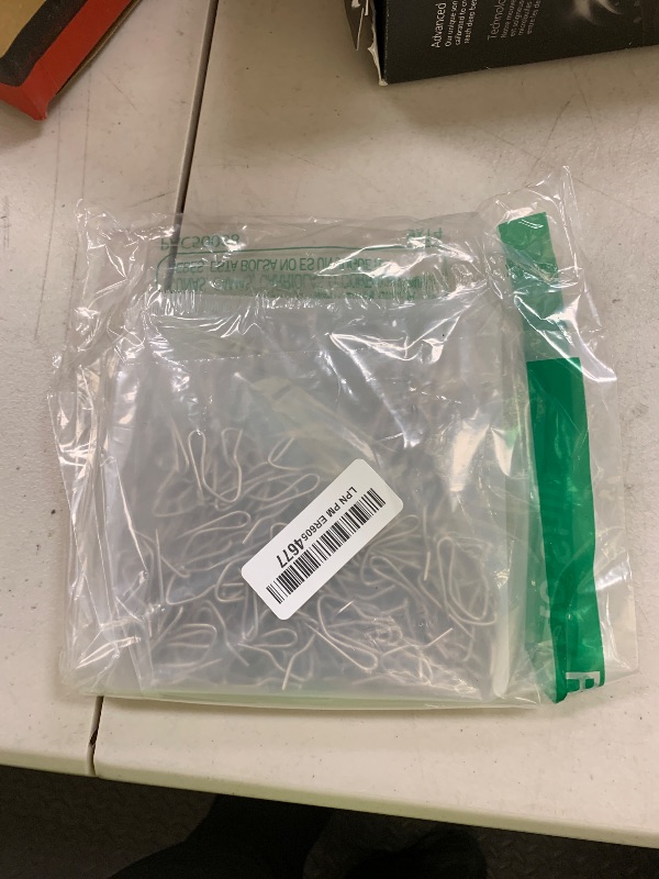 Photo 1 of Shappy 120 Pack Drapery Hooks Pins for Curtains, Metal Pinch Pleat Hooks with Clear Box 1.2 Inch for Window Door and Shower Curtain(Silver)