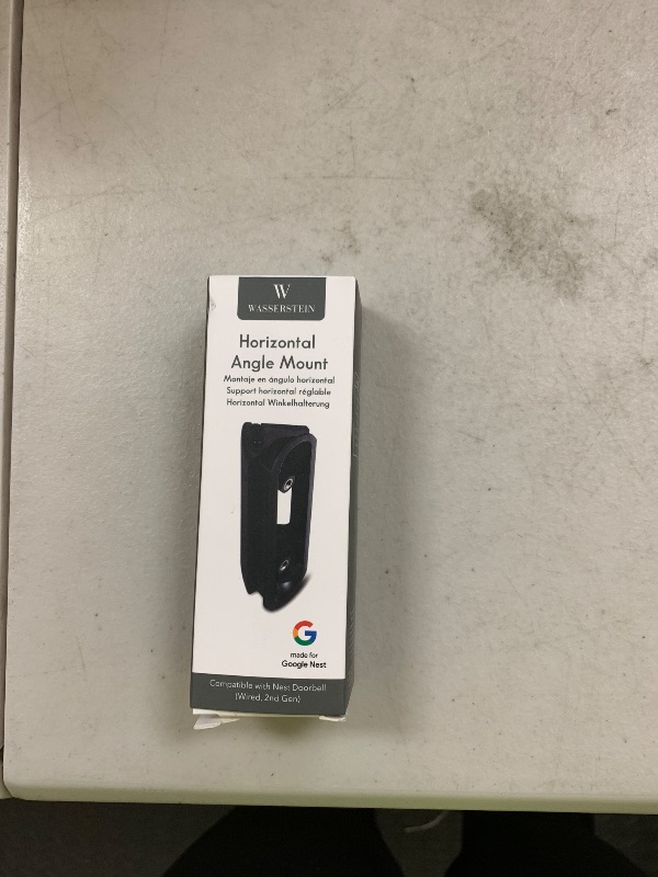 Photo 1 of Wasserstein Horizontal Adjustable Mount ONLY Compatible with the Google Nest Doorbell (Battery)- (Not for Wired-2nd Gen Version)