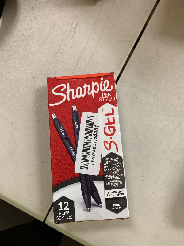 Photo 1 of SHARPIE, SAN2096145, S-Gel Pens, 12 / Dozen