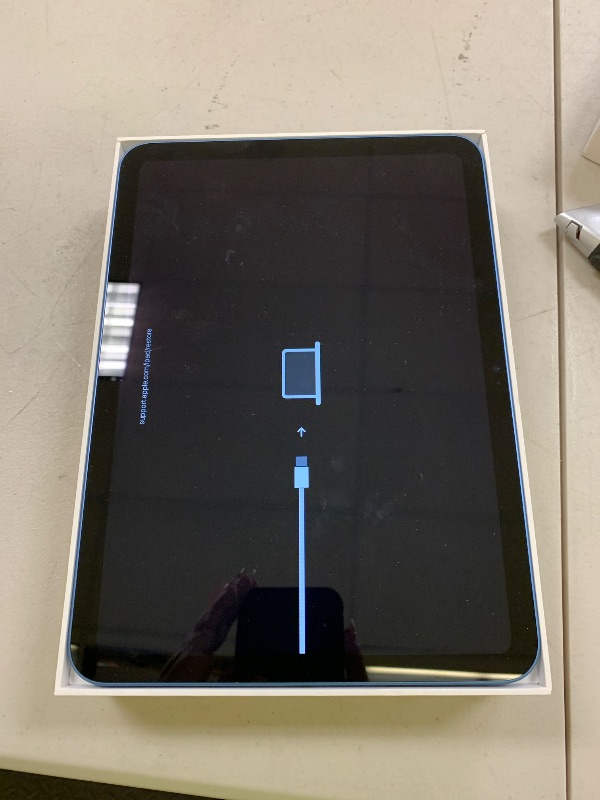 Photo 1 of Apple iPad 11-inch: A16 chip, 11-inch Model, Liquid Retina Display, 128GB, Wi-Fi 6, 12MP Front/12MP Back Camera, Touch ID, All-Day Battery Life — Blue