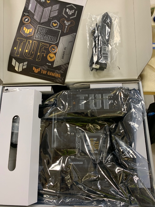 Photo 1 of ASUS TUF Gaming X870-PLUS WiFi AMD AM5 X870 ATX Motherboard, 16+2+1, 80A SPS Power Stages, DDR5, PCIe 5.0 Ready, Four M.2 Slots, Wi-Fi 7, 2.5Gb LAN, HDMI, USB4® 40Gbps, SATA 6 Gbps, USB 20Gbps Type-C