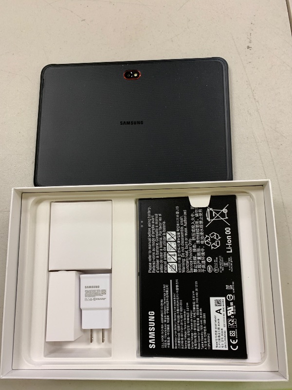 Photo 1 of SAMSUNG Galaxy TabActive4 Pro 10.1” 128GB 5G Android Work Tablet, LTE Unlocked, 6GB RAM, Rugged Design, Sensitive Touchscreen, Long-Battery Life-for Workers, SM-T638UZKEN14, Black