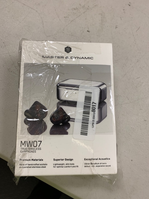 Photo 1 of Master & Dynamic MW07TS MW07 True Wireless Earphones - Bluetooth Enabled Noise Isolating Earbuds - Lightweight Quality Earbuds for Music, Tortoiseshell