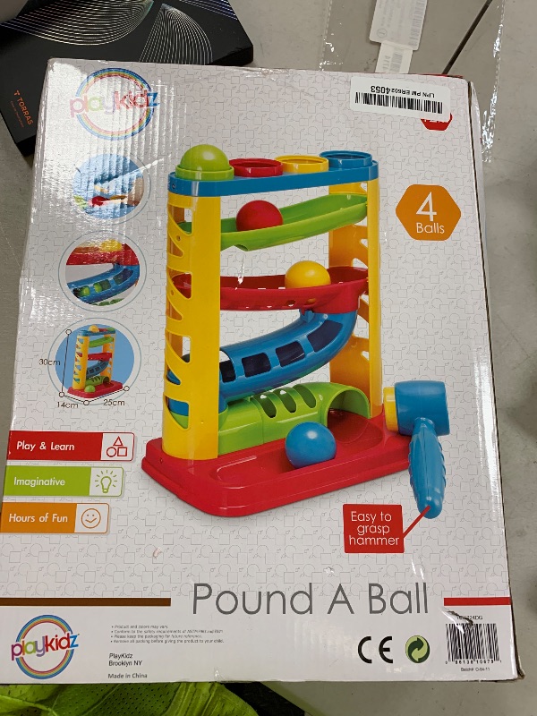 Photo 1 of Durable Pound A Ball Toys for Toddler, Stacking, Learning, Active, Early Developmental Hammer Montessori Toys, Fun Gifts for Boy & Girl - STEM Educational Toy - Great Birthday Gift Ages 1 2 3