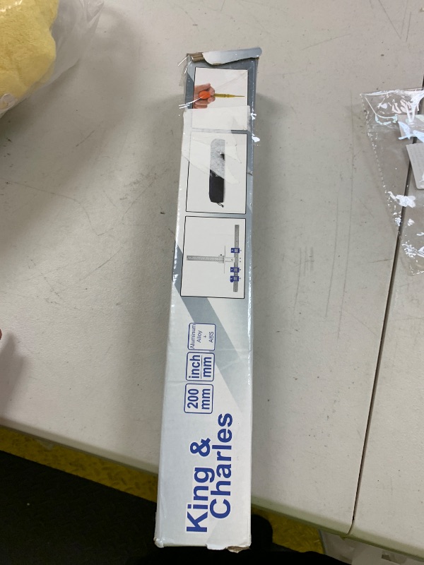 Photo 1 of Cabinet Hardware Jig, King&Charles Metal Cabinet Handle Jig with Automatic Center Punch, Perfect Set - Avoid Jitter Caused by Direct Drilling, Use for Handles and Pulls on Drawers/Doors.