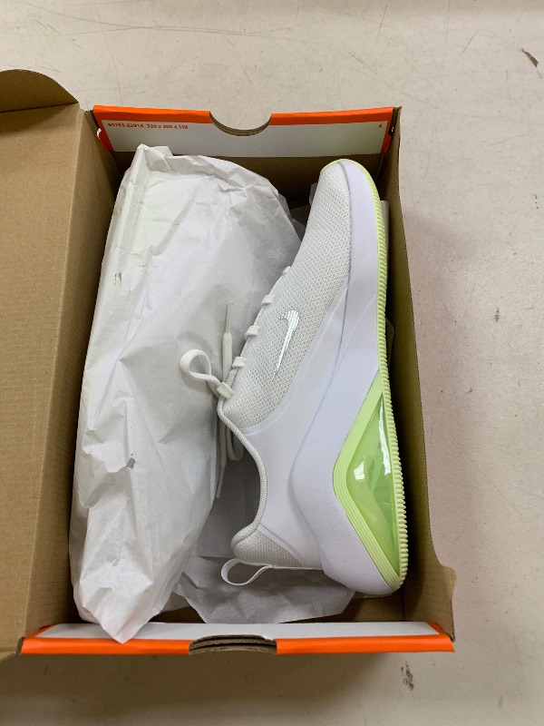 Photo 1 of Nike Women's Bella 7 Training/Workout Shoes, White/Metallic Silver-Barely Volt, 8.5