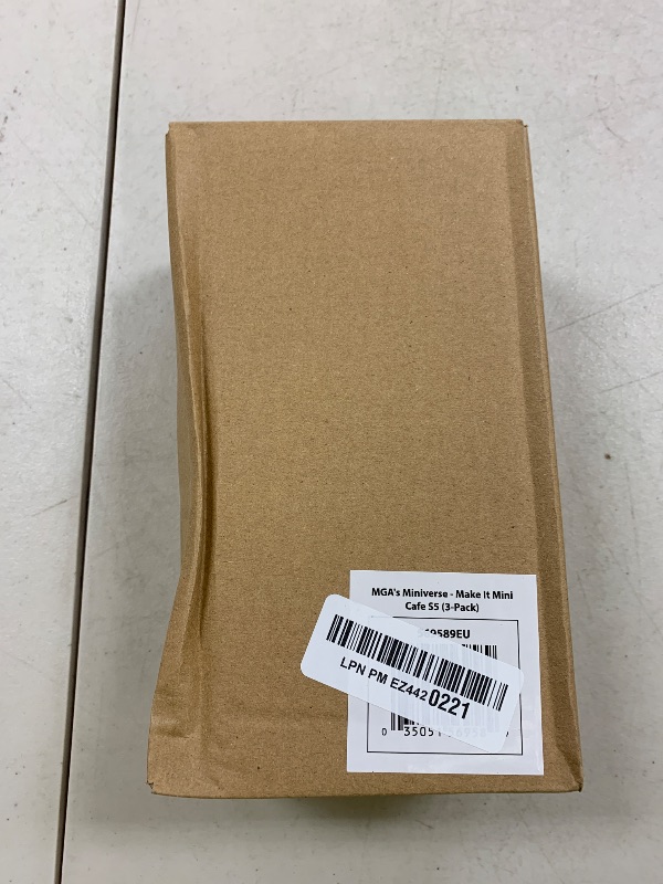 Photo 1 of MGA's Miniverse Make It Mini Cafe Series 5 (3 Pack), Mini Collectibles - Mystery Blind Packaging, DIY, Resin Play, Replica Food, NOT EDIBLE, Collectors, 8+