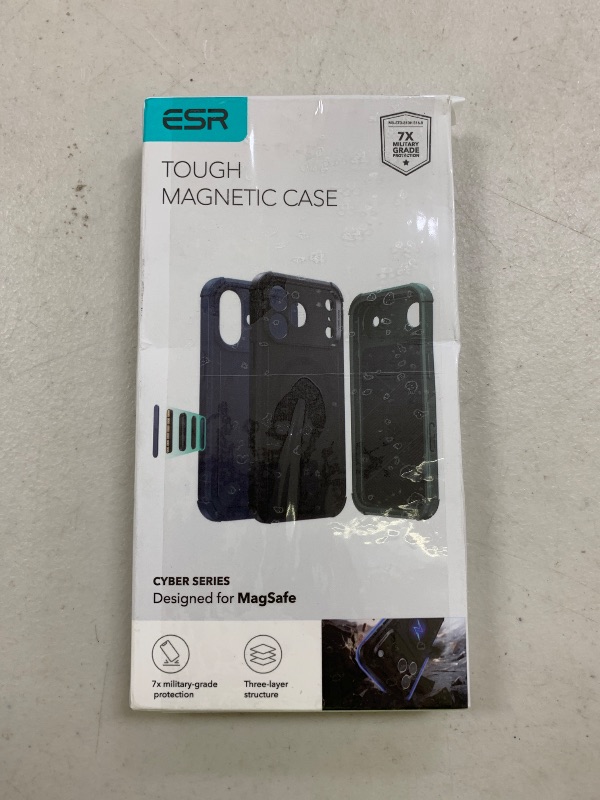 Photo 1 of ESR for iPhone 17 Case, 7X Military-Grade Drop Protection with Camera Control Button, Shock-Absorbing Phone Rugged Cover, Compatible with MagSafe Accessories, Magnetic Cyber Series, Pink