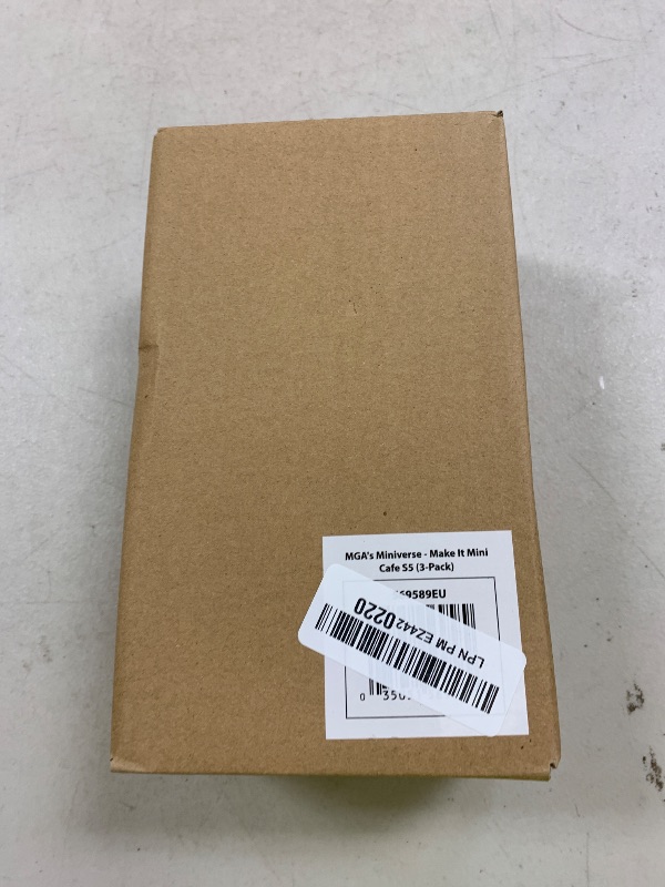 Photo 1 of MGA's Miniverse Make It Mini Cafe Series 5 (3 Pack), Mini Collectibles - Mystery Blind Packaging, DIY, Resin Play, Replica Food, NOT EDIBLE, Collectors, 8+