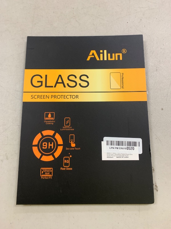 Photo 1 of Ailun Screen Protector for iPad 11th A16 2025 [11 Inch] / 10th Generation 2022 [10.9 Inch], Tempered Glass [Face ID & Apple Pencil Compatible] Ultra Sensitive Case Friendly [2 Pack]