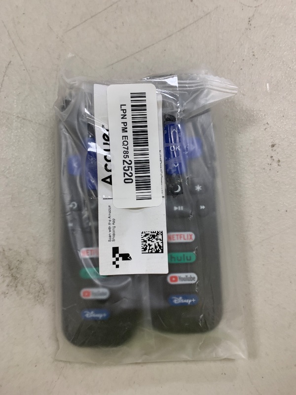 Photo 1 of (Pack of 2) Replacement Remote Control Only for Roku TV, Compatible for TCL Roku/Hisense Roku/Onn Roku/Sharp Roku/Element Roku/Westinghouse Roku/Philips Roku Smart TVs (Not for Roku Stick and Box)