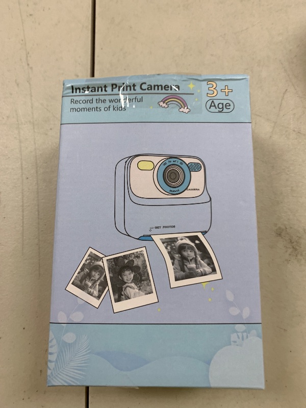 Photo 1 of Kids Instant Digital Cameras for Boys and Girls, 1080P HD Dual-Lens Selfie Digital Camera with Print Paper & 32G Card, Christmas Birthday Gifts Toys for Toddler and Teenagers Age 3-16 Years Old