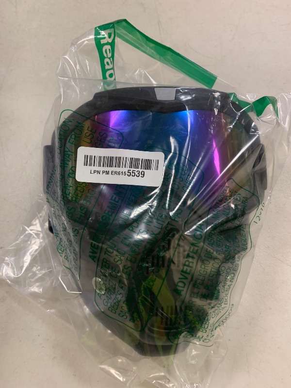 Photo 1 of Frienda 2 Pieces Motorcycle Goggles Helmet Riding Goggles Glasses With Face Cover(Colorful, Gold)