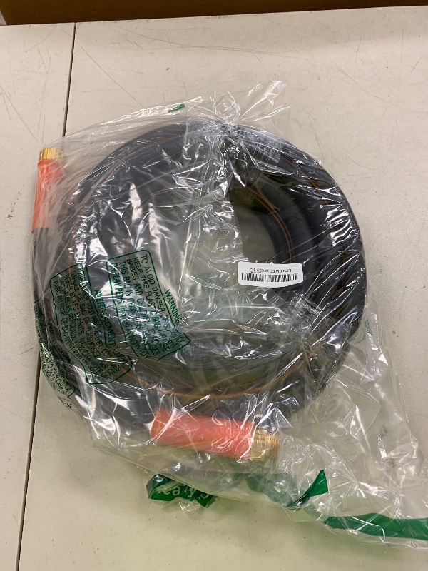 Photo 1 of Giraffe Tools Garden Hose 25ft x 3/4", Heavy Duty Water Hose, Flexible, Hybrid Lightweight Hose with Swivel Handle, Male to Female Fittings, Burst 600 PSI