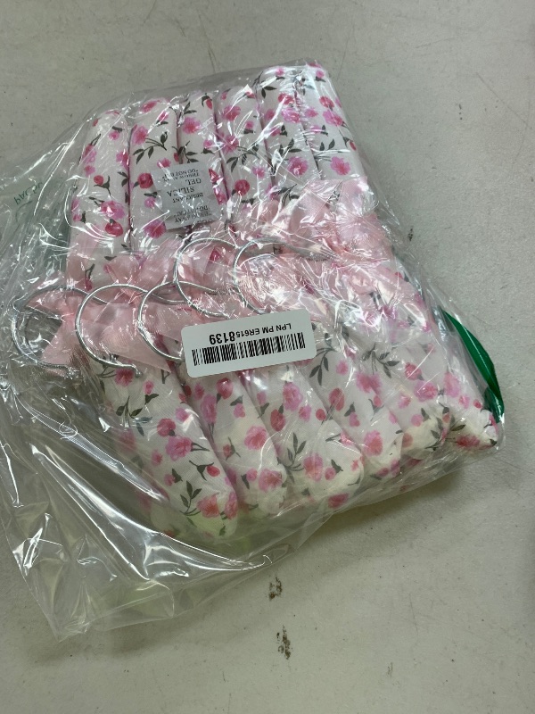 Photo 1 of Juvale 12 Pack Padded Baby Clothes Hangers - 9.5 in Pink Floral - Satin Fabric Infant Hangers for Girls - Wrinkle-Free Nursery Closet Organization