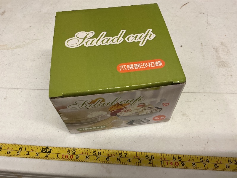 Photo 1 of 1 PC Homaisson  Stainless Steel Salad Bowls, Ice Cream Cups, Fruit Bowls