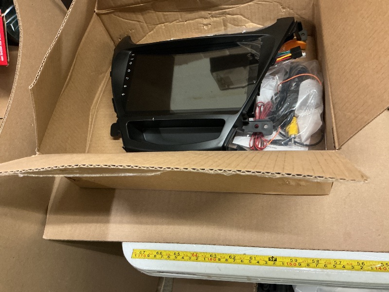 Photo 1 of [6+128GB] Android 15 Car Stereo for 2014-2016 Hyundai Elantra Radio, Hikity 9 Inch IPS Touch Screen Radio Wireless Apple Carplay Android Auto, Bluetooth GPS WiFi 32EQ/DSP/FM SWC+Mic, Backup Cam 59UI