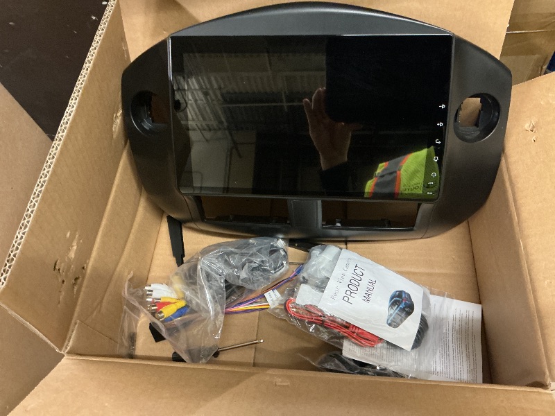 Photo 1 of 4+64G Android Car Stereo for Toyota RAV4 2006-2012 with Wireless Carplay Android Auto Car Radio, 10.1'' Touchscreen Head Unit with Bluetooth Mirror Link WiFi GPS FM/RDS DSP AHD Backup Camera SWC